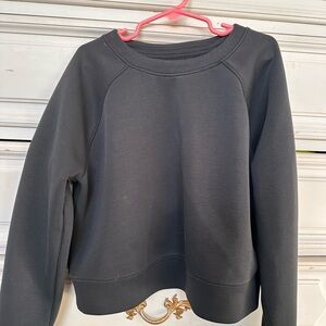 Airy sleek pullover Crewneck Sweatshirt